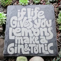 Schiefer-Untersetzer (personalisierbar)